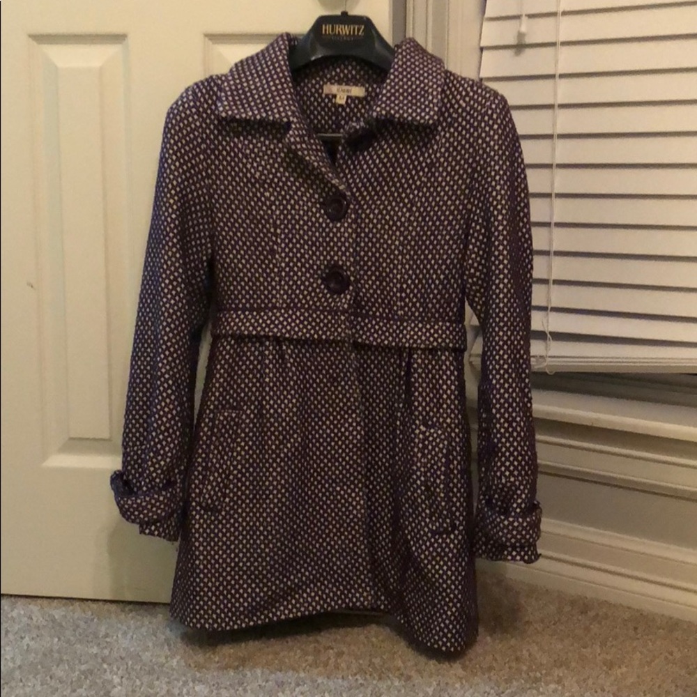 Purple Pea Coat